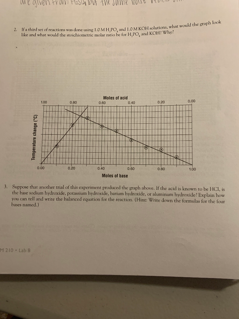 Solved given From H2S a but the same 2. If a third set of | Chegg.com