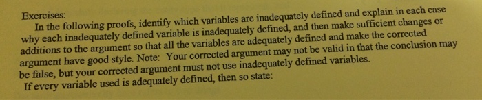 Solved I feel like they are all adequately defined except | Chegg.com