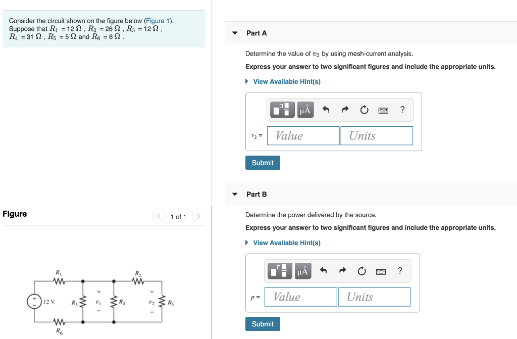 Solved Consider The Circuit Shown On The Figure Below | Chegg.com