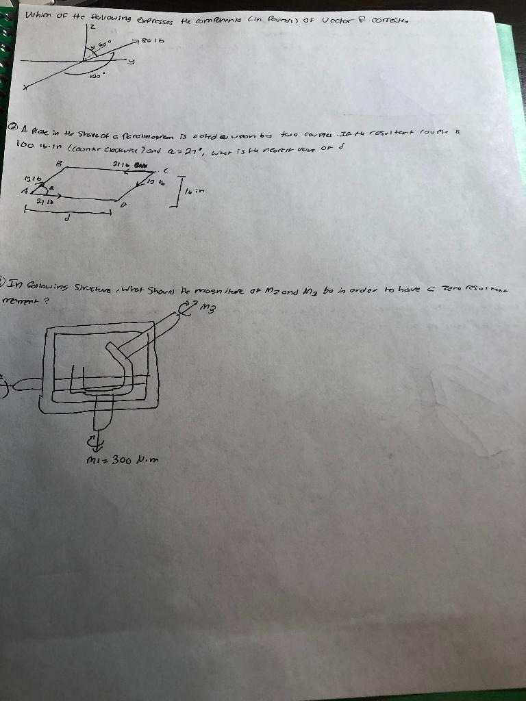 Solved Please help with these three problems. I know its | Chegg.com