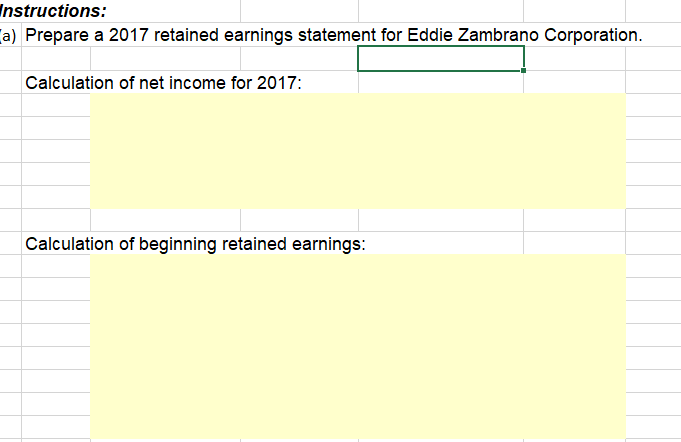 Solved Eddie Zambrano Corporation began operations on