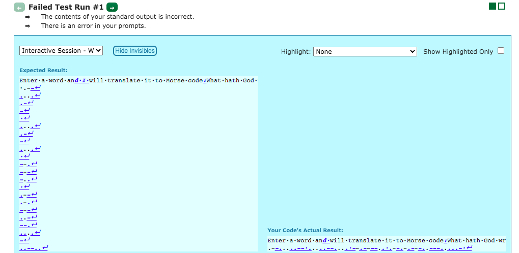 Solved 10.17: Morse Code Converter Morse code is a code | Chegg.com