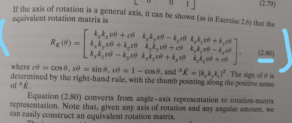 Solved 2.20 [20] Imagine rotating a vector Q about a vector | Chegg.com