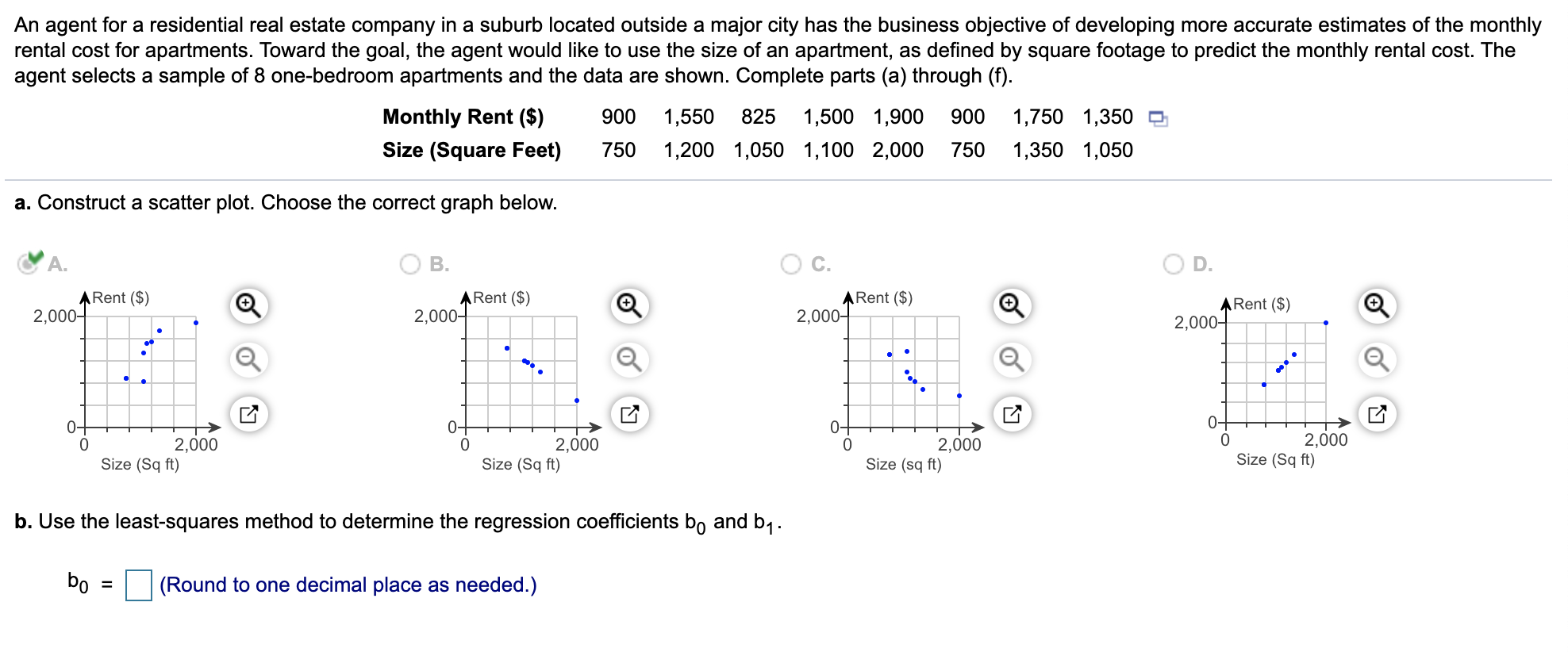 Solved B. Use The Least-squares Method To Determine The | Chegg.com