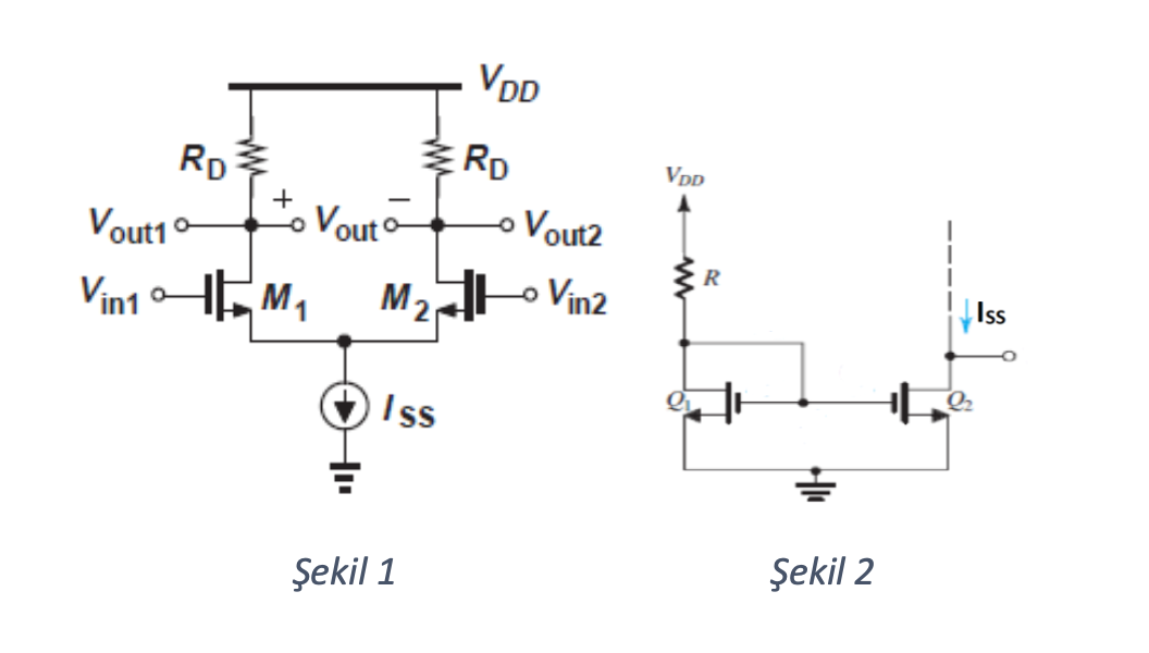 Solved The differential amplifier circuit is given in Figure | Chegg.com