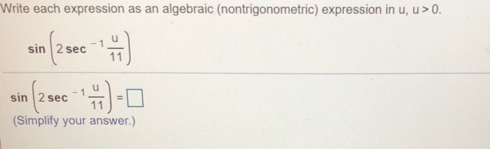 Solved Write each expression as an algebraic | Chegg.com