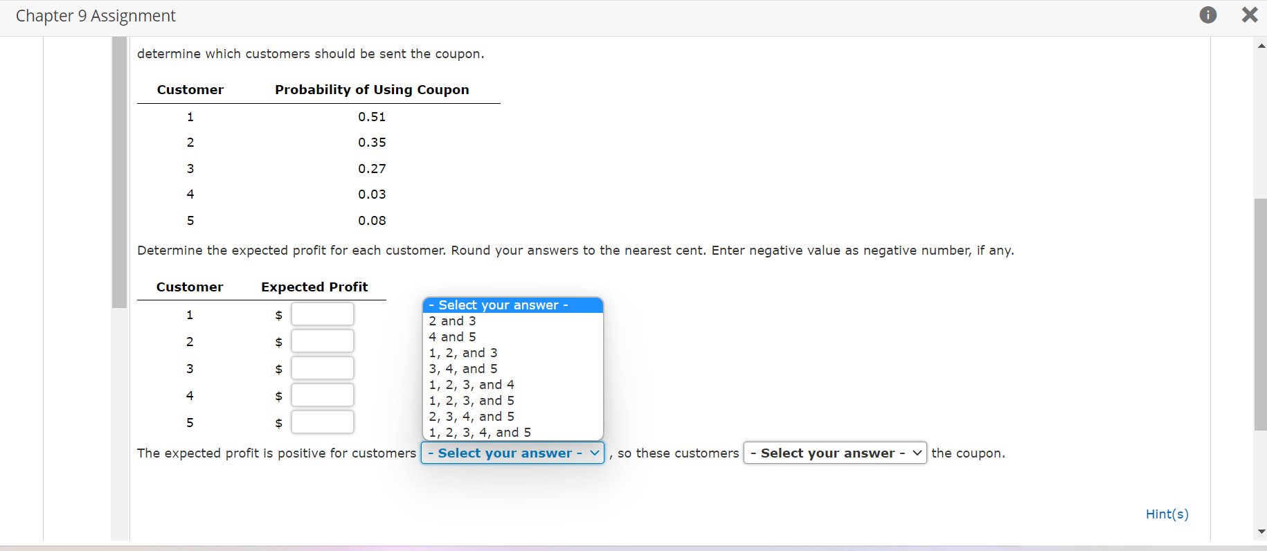 Are you using enough coupons?. Building models to predict a coupon