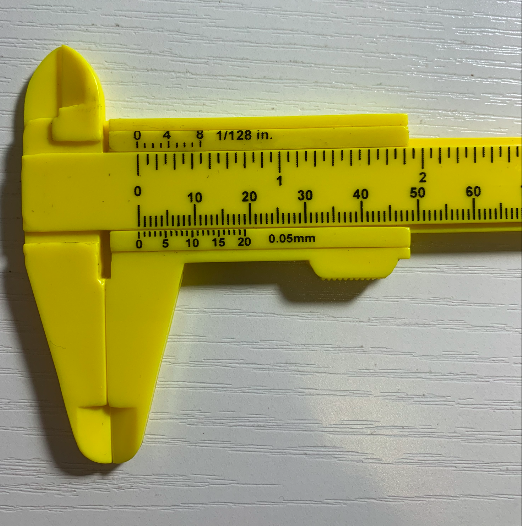 Solved Determine The Zero Error Of The Calipers By Closing 