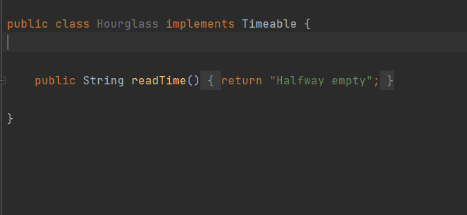 Solved Interfaces vs abstract classes Exercise 3. Telling | Chegg.com