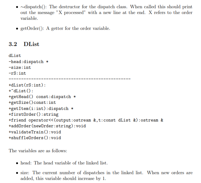 3 Task 1 This task will consist of 4 classes. Each | Chegg.com