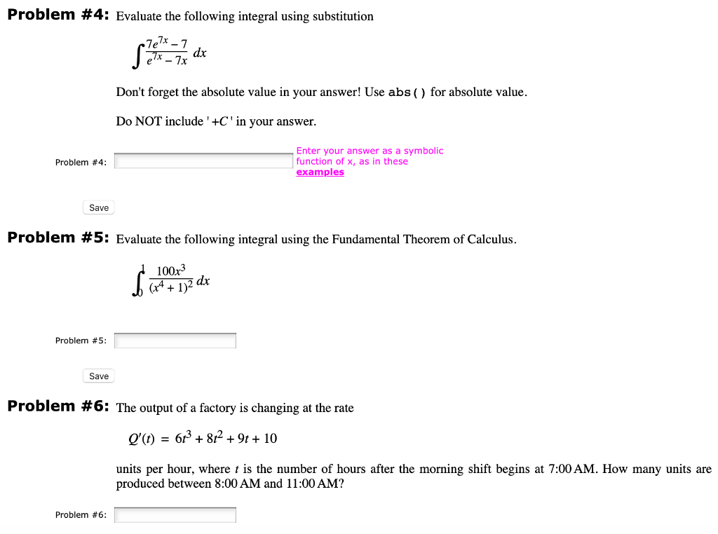 Solved Problem #4: Evaluate the following integral using | Chegg.com