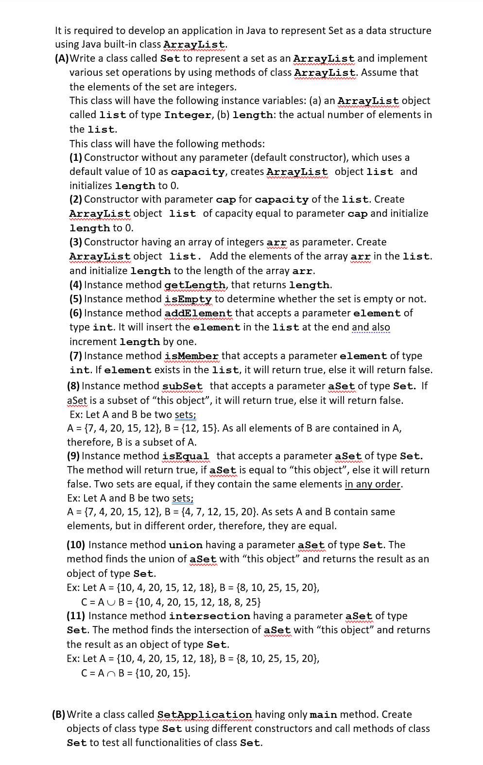 Solved It is required to develop an application in Java to | Chegg.com