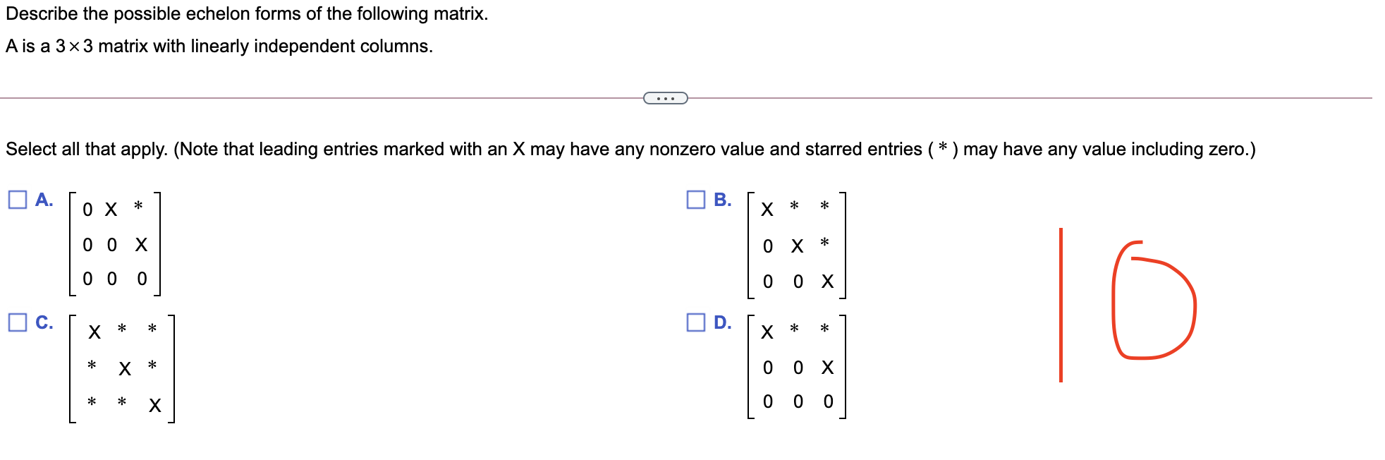 solved-describe-the-possible-echelon-forms-of-the-following-chegg