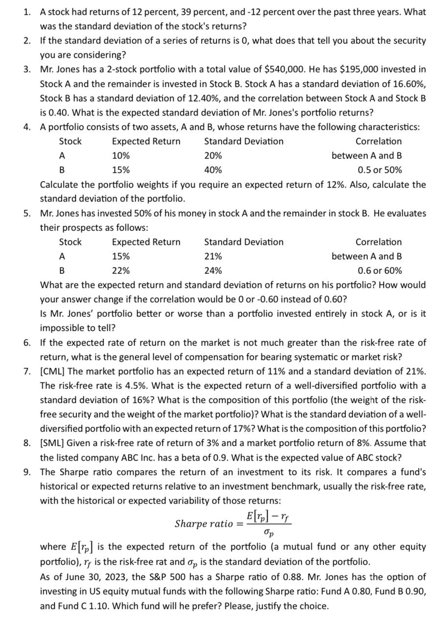 solved-1-a-stock-had-returns-of-12-percent-39-percent-and-chegg