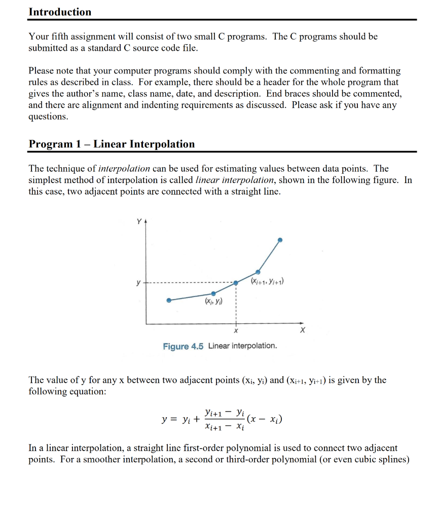 Solved Program 2 - Linear Regression A more powerful | Chegg.com