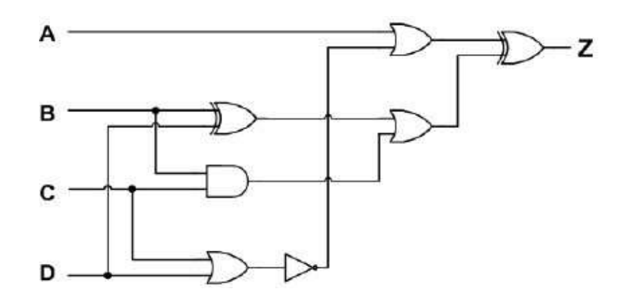 Solved Question#02: a) Write a program for a logic circuit | Chegg.com