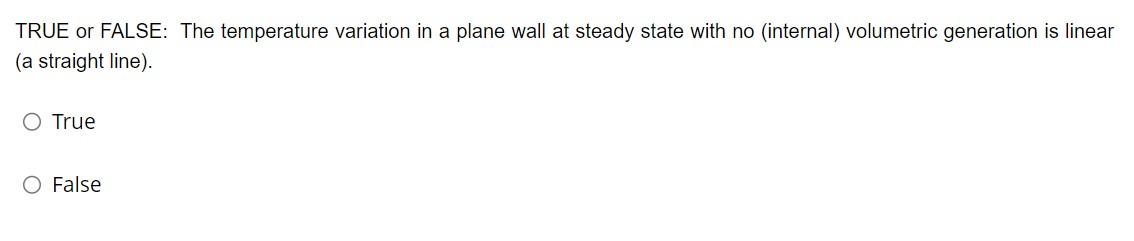Solved TRUE or FALSE: The temperature variation in a plane | Chegg.com