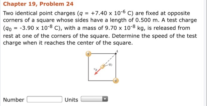 Solved Chapter 19, Problem 24 Two identical point charges | Chegg.com