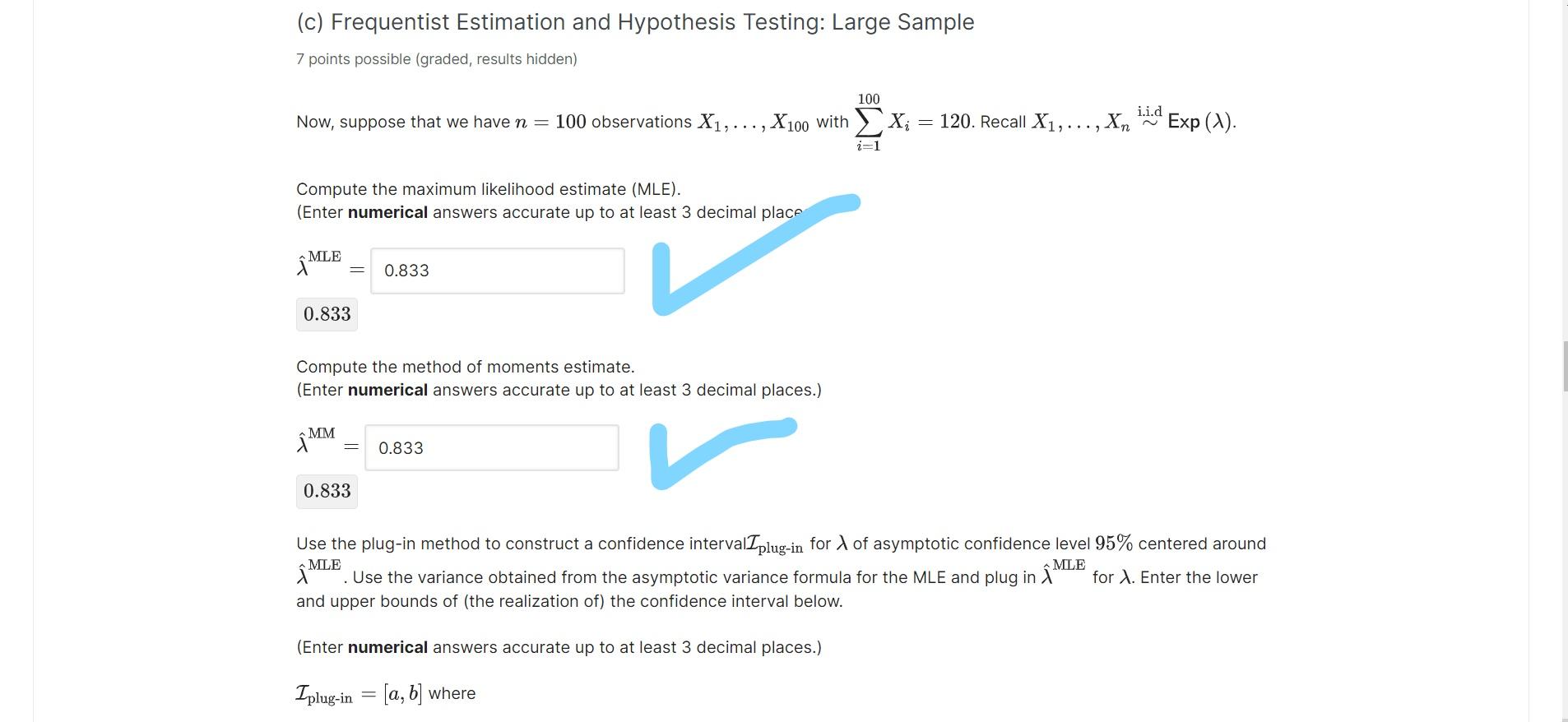 solved-problem-3-review-through-an-exponential-model-chegg