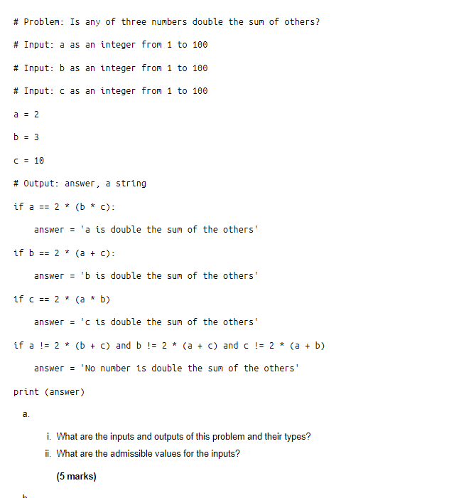 Solved Question 4 (23 marks) This question tests your | Chegg.com