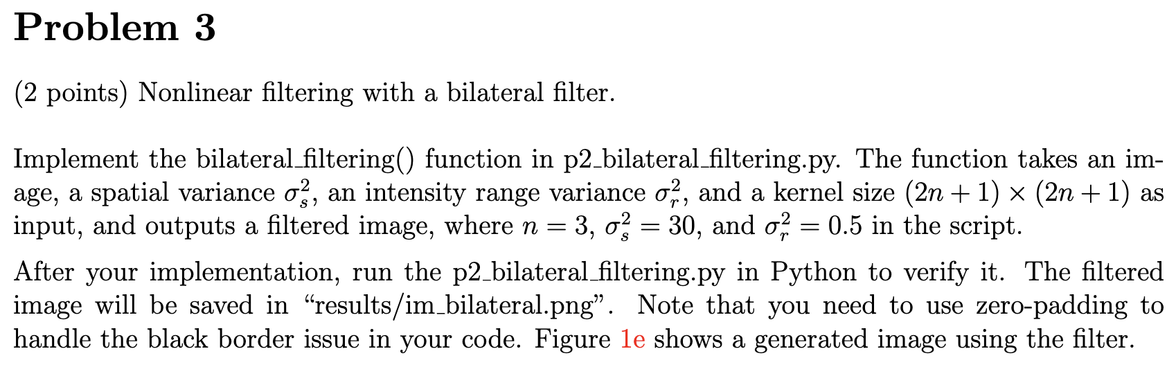 Solved Please help me with the following Computer Vision | Chegg.com
