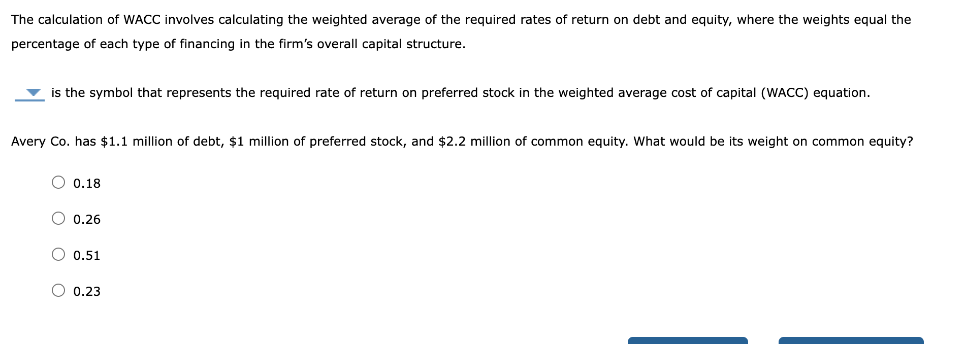 The calculation of WACC involves calculating the weighted average of the required rates of return on debt and equity, where t