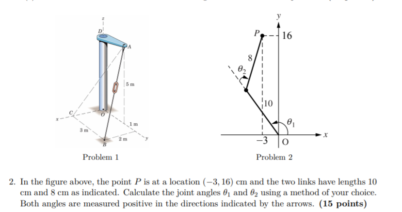 Solved 2m -3 o Problem 1 Problem 2 2. In the figure above, | Chegg.com