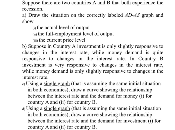 Solved Suppose There Are Two Countries A And B That Both | Chegg.com