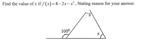 find the value of x if 3x 2 8