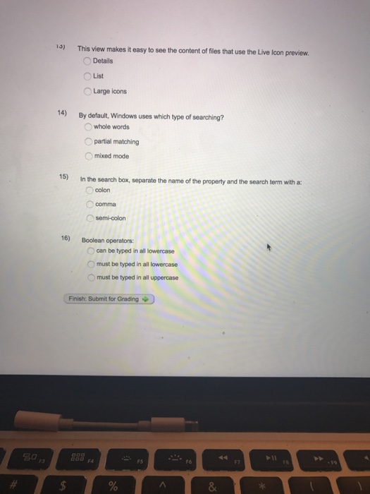 Solved 1) Match the key terms with their definitions. (15 | Chegg.com