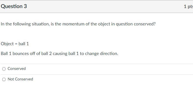 Solved Question 1 1 Pts In The Following Situation, Is The | Chegg.com