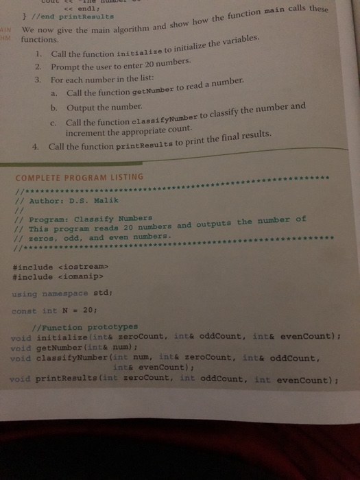 Solved I need help with number 20. C++ I’ll include the code | Chegg.com