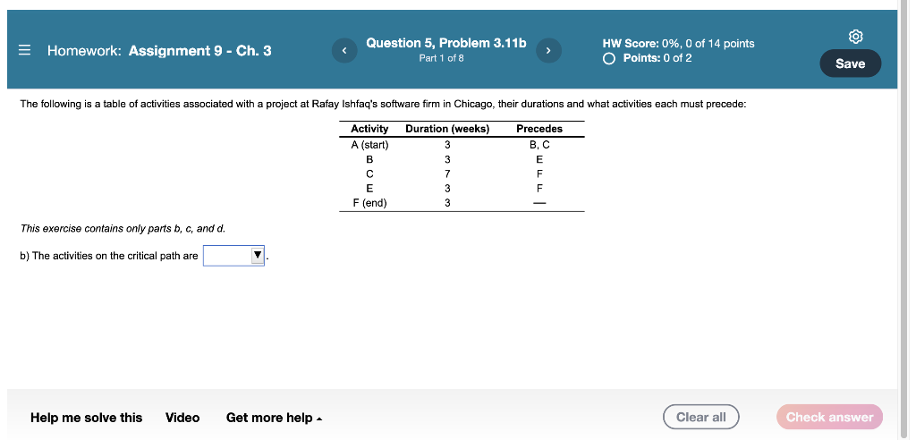 Solved Homework: Assignment 9 - Ch. 3 Question 5, Problem | Chegg.com