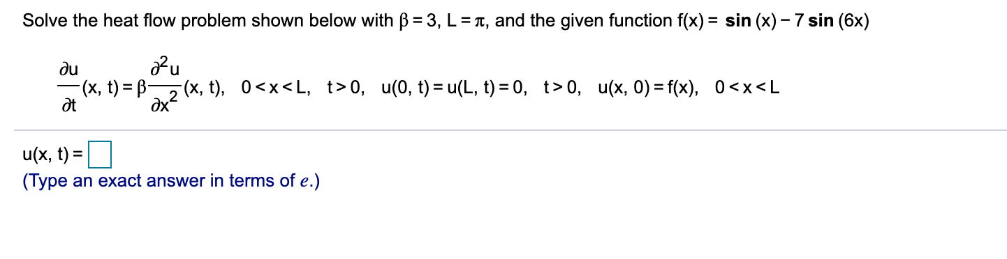 Solved Solve The Heat Flow Problem Shown Below With B 3 Chegg Com