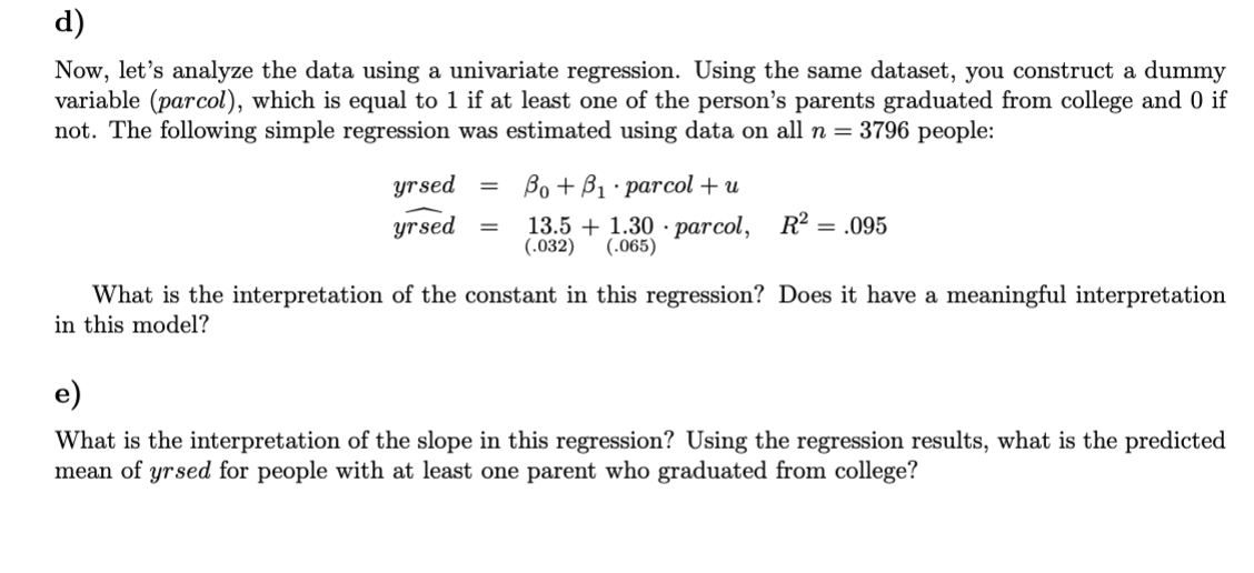Solved You are interested in studying the factors that | Chegg.com