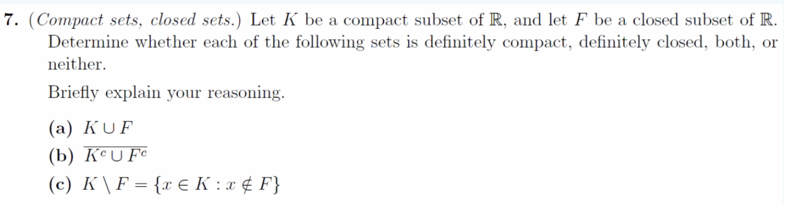 Solved This Is Just An Real Analysis Practice | Chegg.com