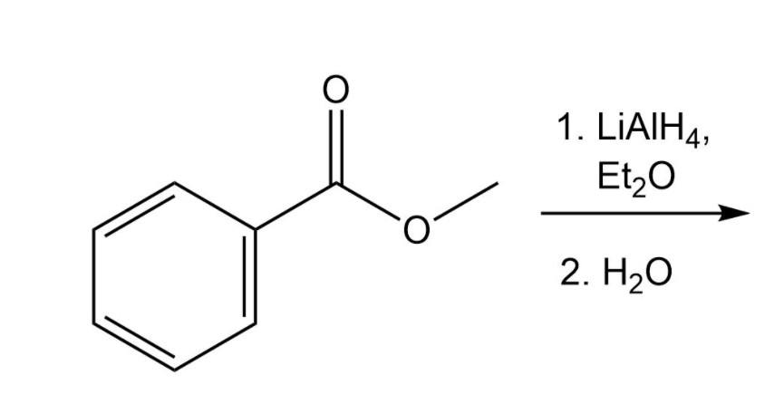 Solved 1. LiAlH4, Et20 2. H20 | Chegg.com