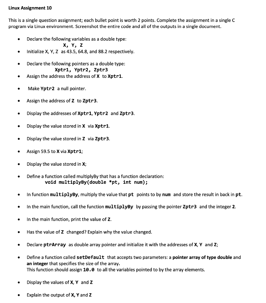 linux assignment questions and answers