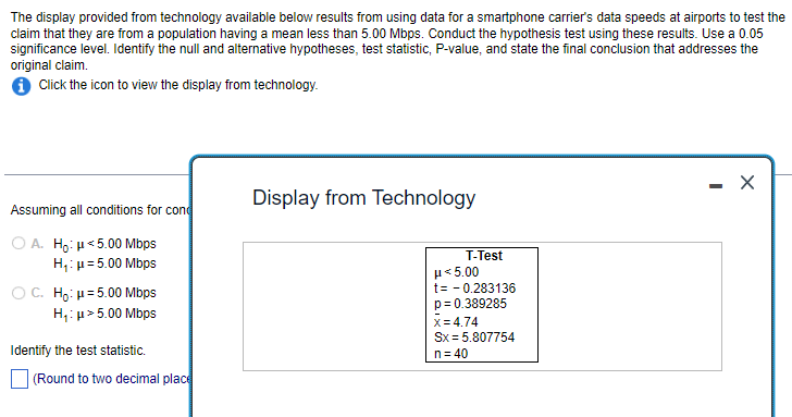Solved 2 Test statistic: P-value: Reject/Accept H0. | Chegg.com