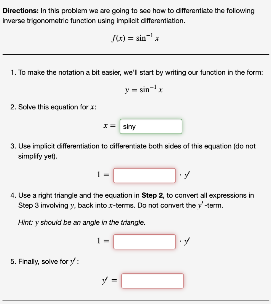 Solved Directions: In this problem we are going to see how | Chegg.com