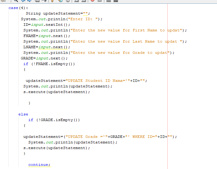 Solved Use the skeleton Java program provided to enhance the | Chegg.com