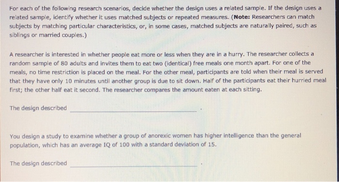 solved-for-each-of-the-following-research-scenarios-decide-chegg