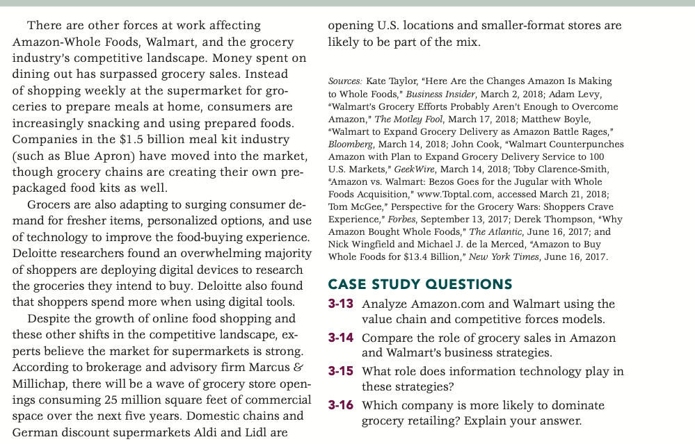 grocery wars case study answers