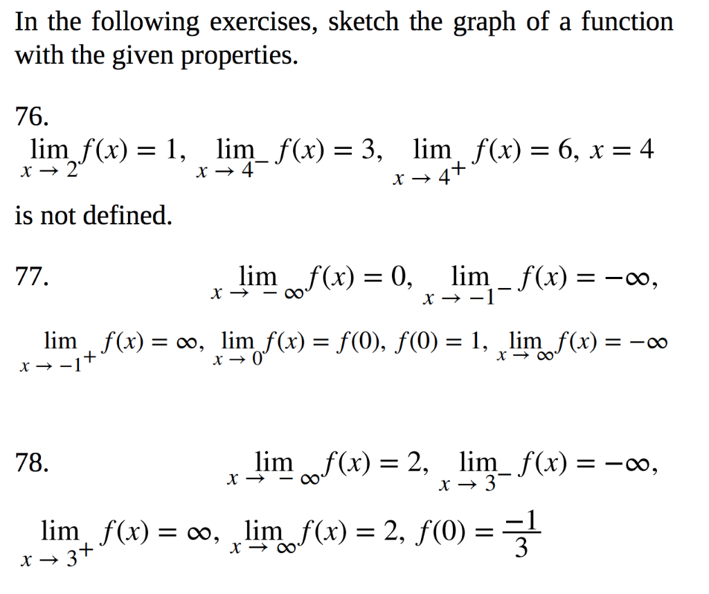 Solved In the following exercises, sketch the graph of a | Chegg.com