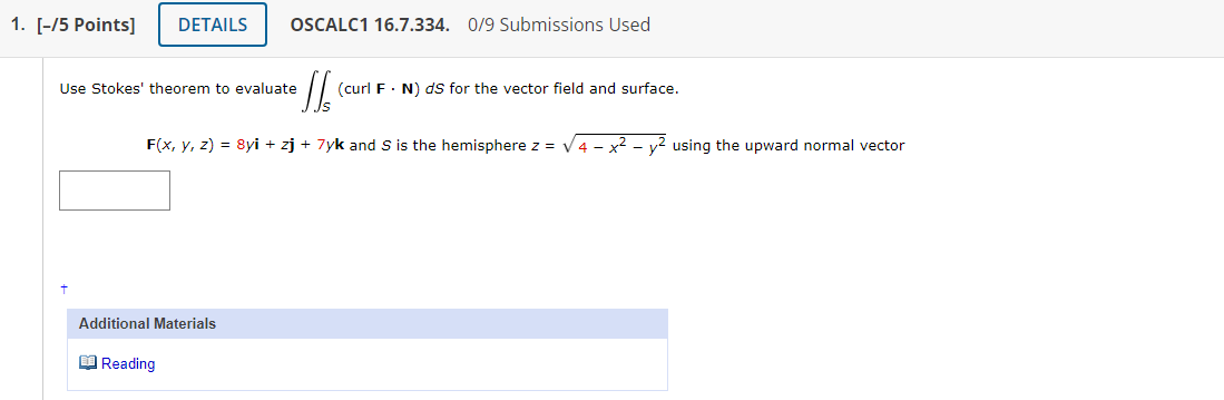 Solved Use Stokes Theorem To Evaluate ∬s Curl F⋅n Ds For