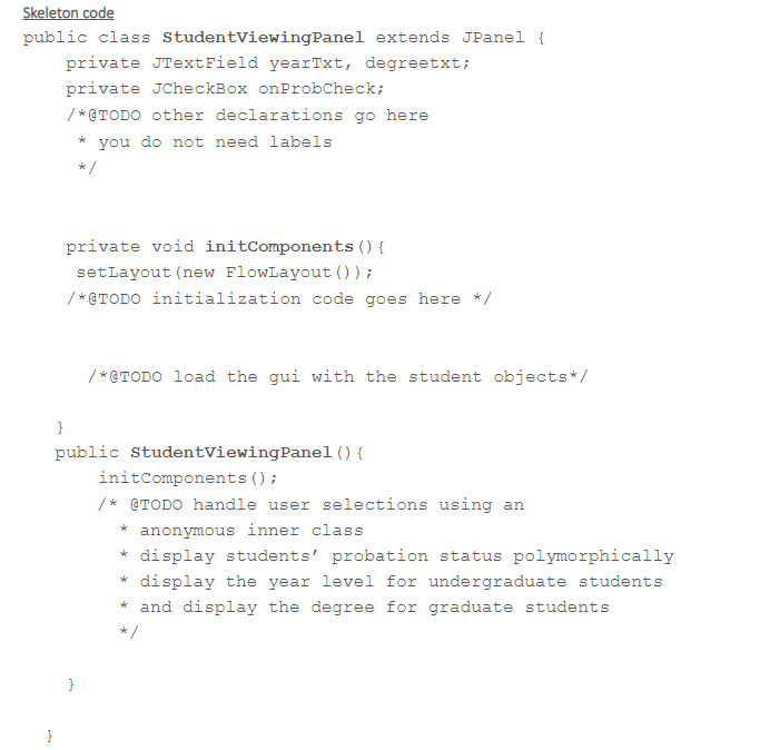 Solved We would like to display the students from the | Chegg.com