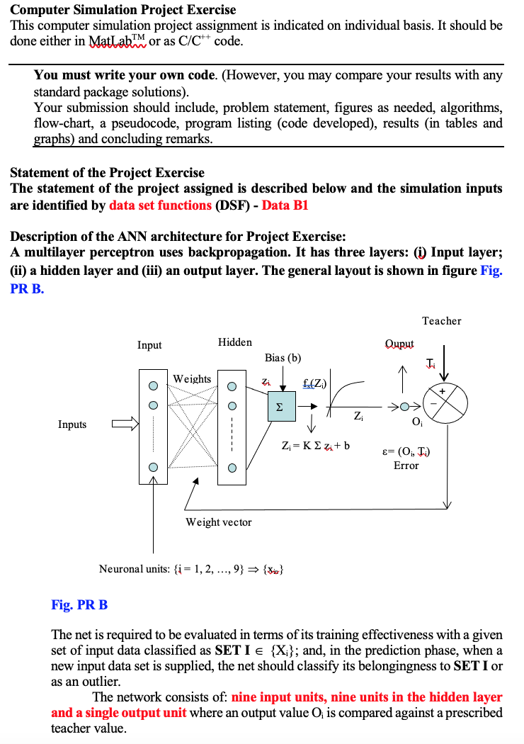 Computer Simulation Project Exercise This computer | Chegg.com