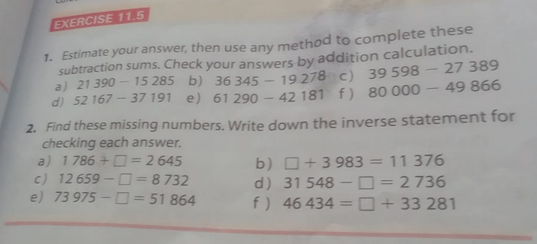 Solved 1. Estimate Your Answer, Then Use Any Method To | Chegg.com