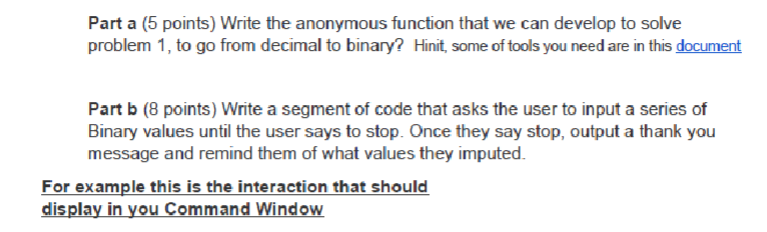 Solved All problems must be formatted correctly in the | Chegg.com