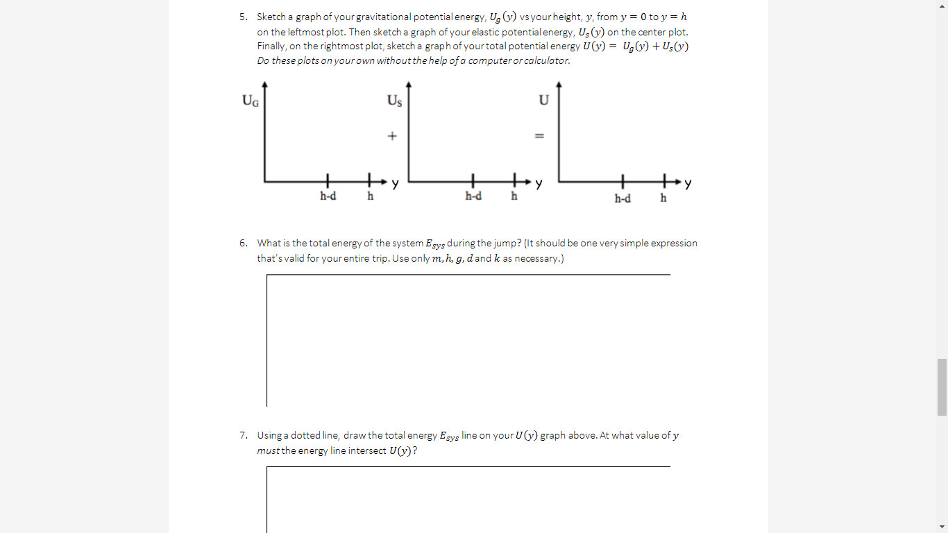 Solved Imagine A Bungee Jumper Stepping Out Of A Platform Chegg Com